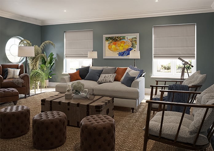 Oslo, Linen - Twist&Fit Roman Blind - Image 7